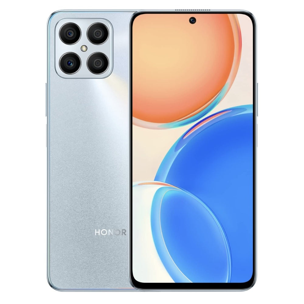 Celular HONOR X8 128GB 8GB RAM Plata Sideral