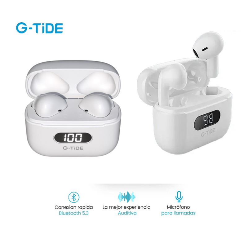 Audífonos G-TiDe L2 – Blancos