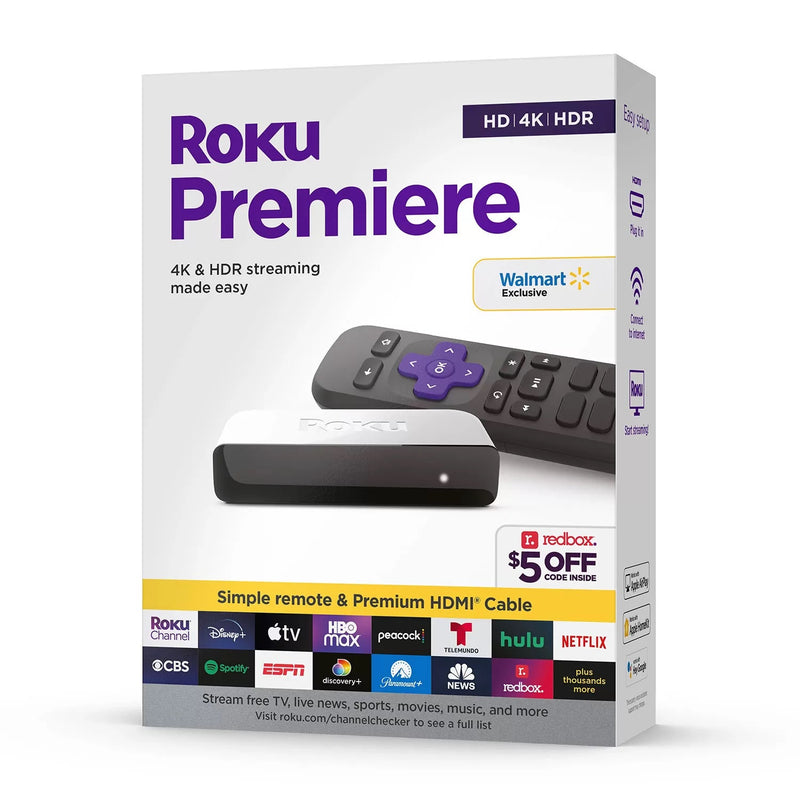 Roku Premiere 4K & HDR 3920/ Reproductor de streaming