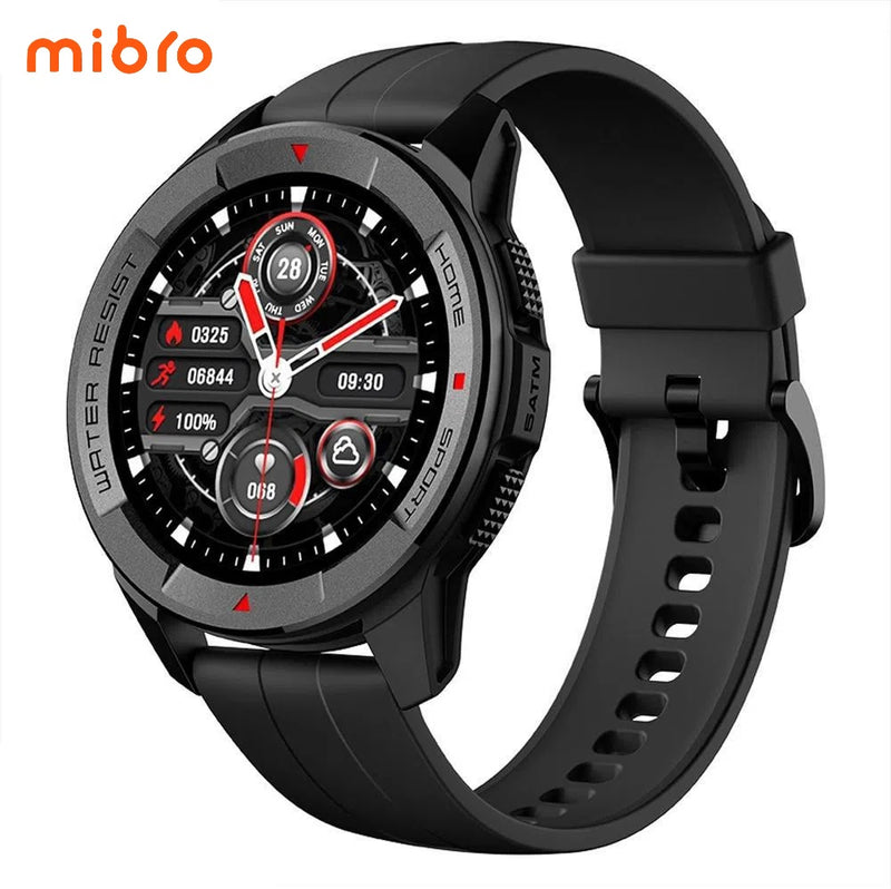Reloj Inteligente Mibro Watch X1 Pantalla AMOLED - Negro