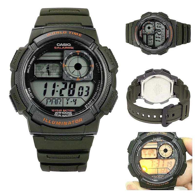 Reloj Casio AE-1000W-3A Diseño Deportivo