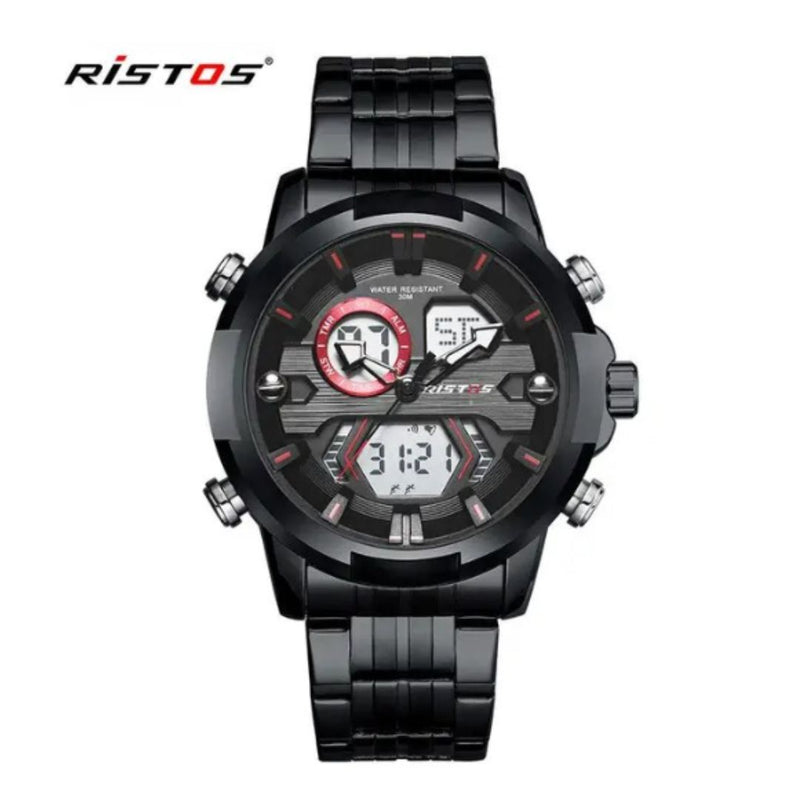 Reloj RISTOS 9359G Caballero Negro - Elegante