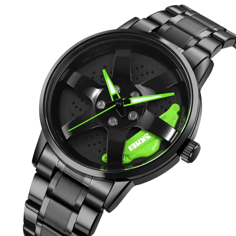 Reloj Analogo SKMEI Para Caballero Modelo 1824 Diseño Deportivo - Verde