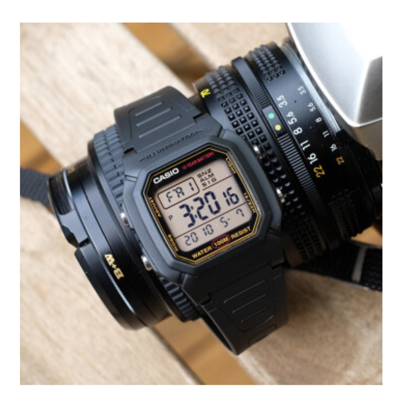 Reloj Casio Unisex Referencia W-800HG-9A Diseño Deportivo