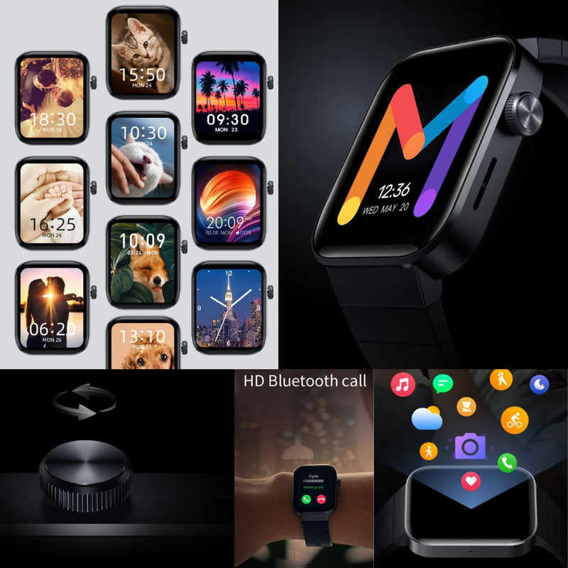 Smartwatch Xiaomi Mibro Watch T1 Negro Con Llamados