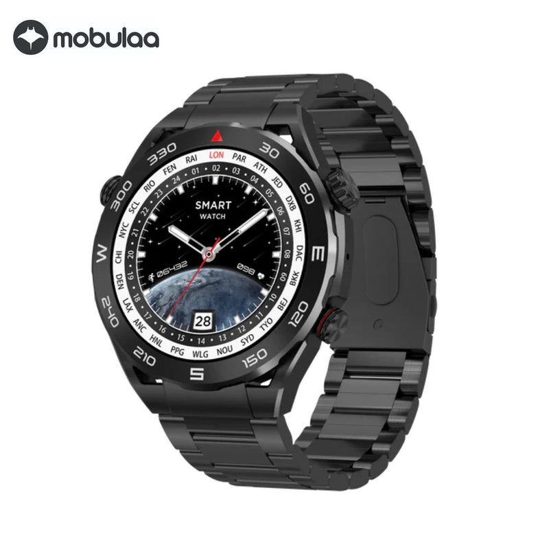 Reloj inteligente Mobulaa Modelo SK4 Smartwatch - Negro