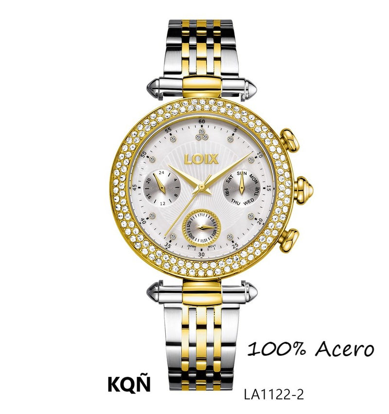 Reloj de Dama LOIX Modelo LA1122-2 Diseño Elegante