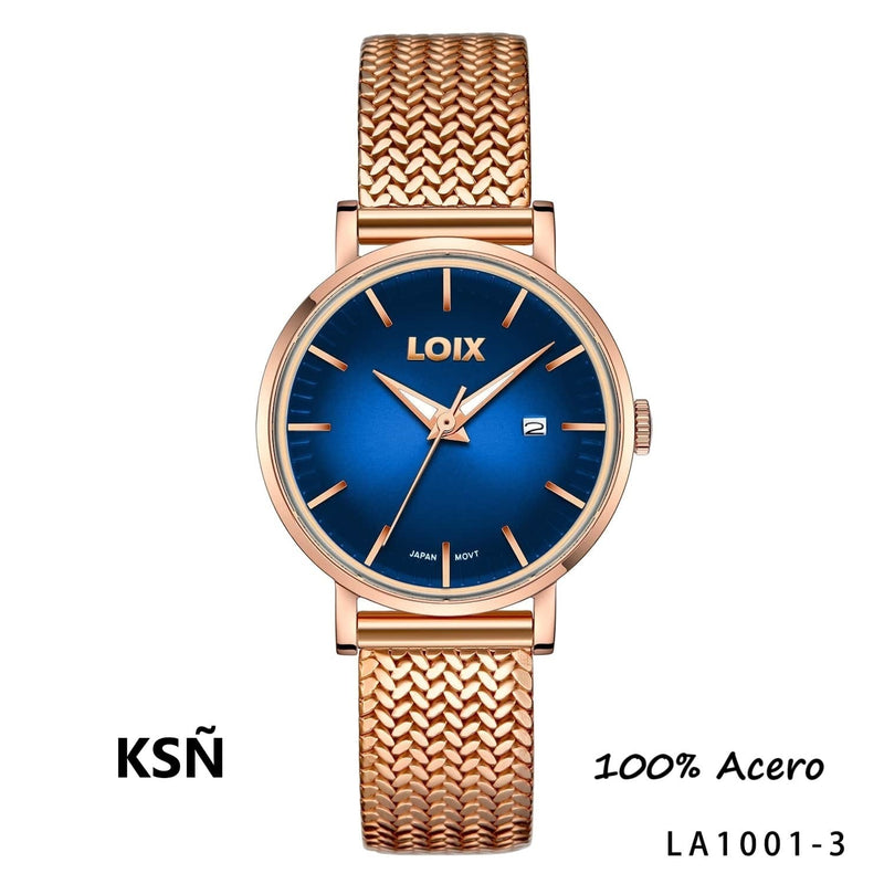 Reloj de Dama LOIX Modelo LA1001-3 Diseño Elegante