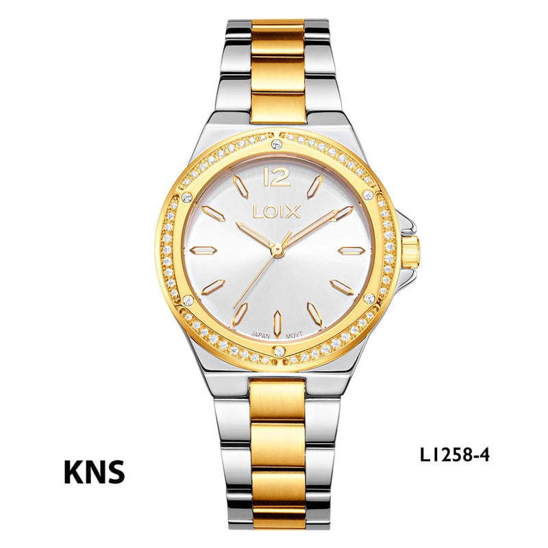 Reloj de Dama LOIX Modelo L1258-4 Diseño Elegante