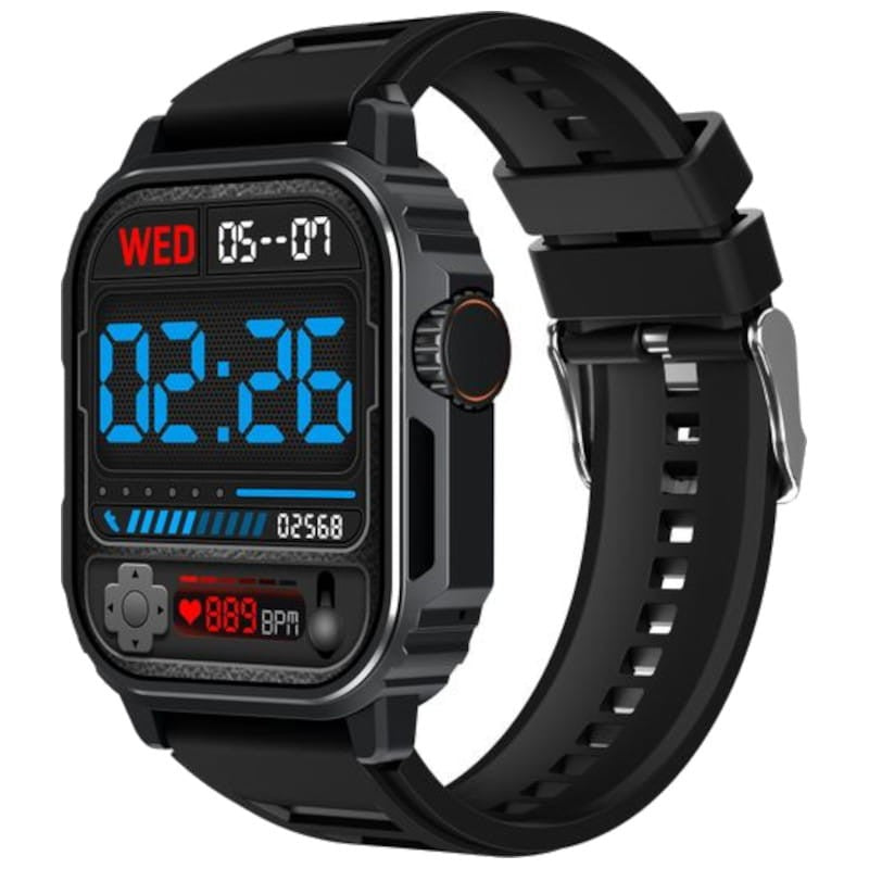 Reloj Inteligente Smart Watch mobulaa modelo TW11-negro