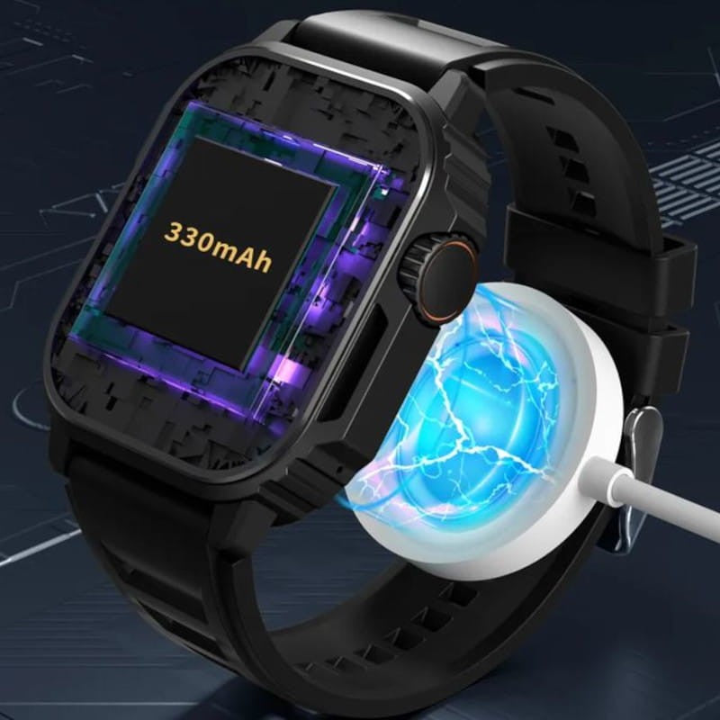 Reloj Inteligente Smart Watch mobulaa modelo TW11-negro