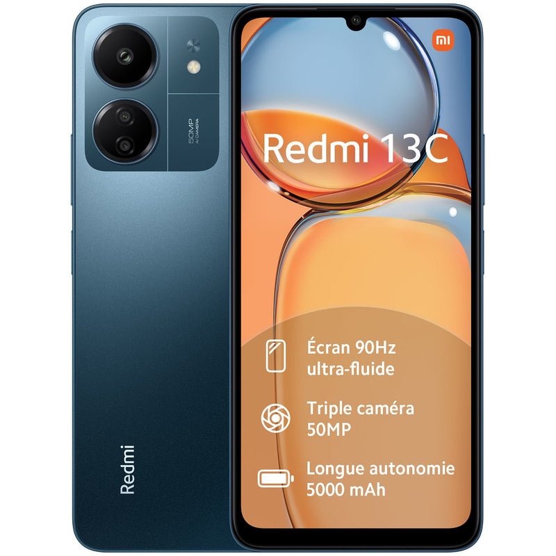 Celular Xiaomi Redmi 13C 4G 256GB/8GB RAM - Azul