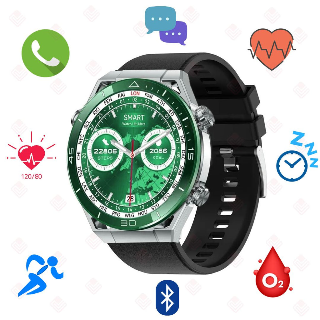 Reloj inteligente Mobulaa Smartwatch Verde