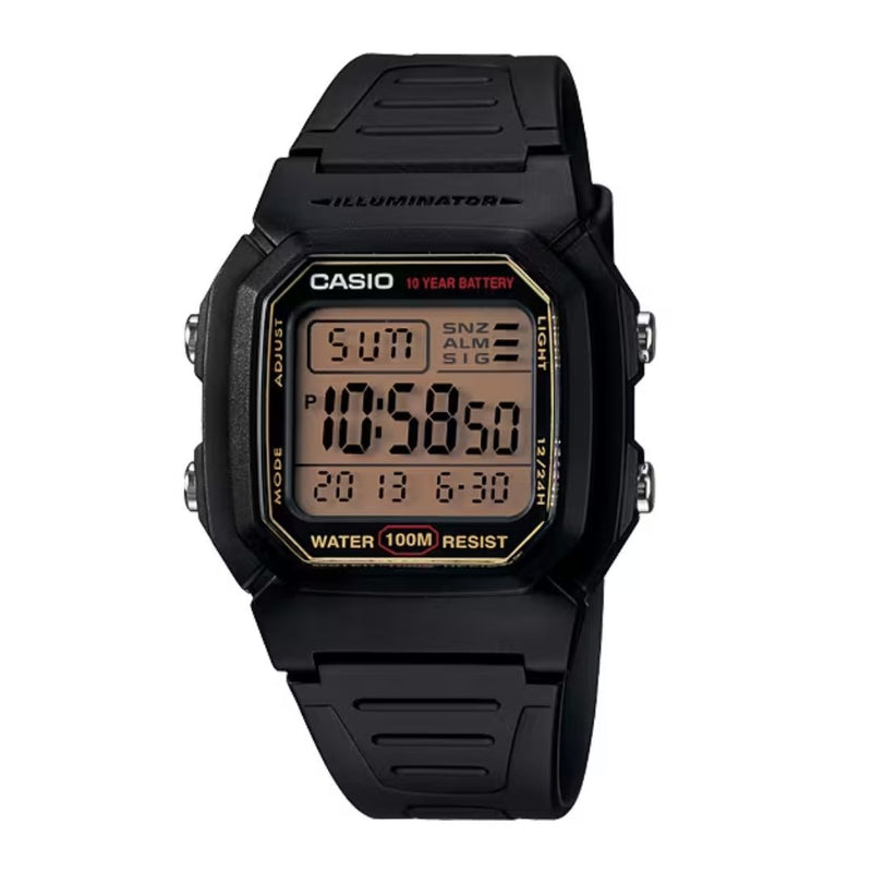 Reloj Casio Unisex Referencia W-800HG-9A Diseño Deportivo