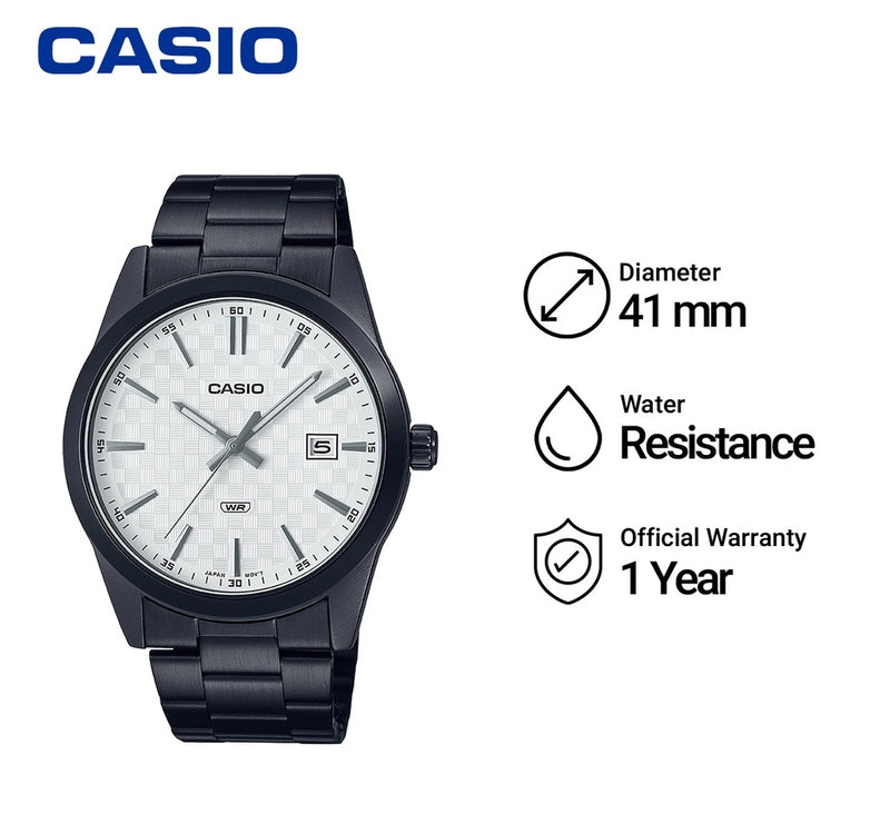 Reloj Casio Para Caballero Referencia MTP-VD03B-7A Diseño Elegante
