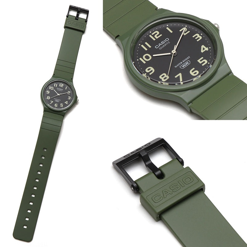 Reloj Casio Referencia MQ-24UC-3B Verde Militar Casual