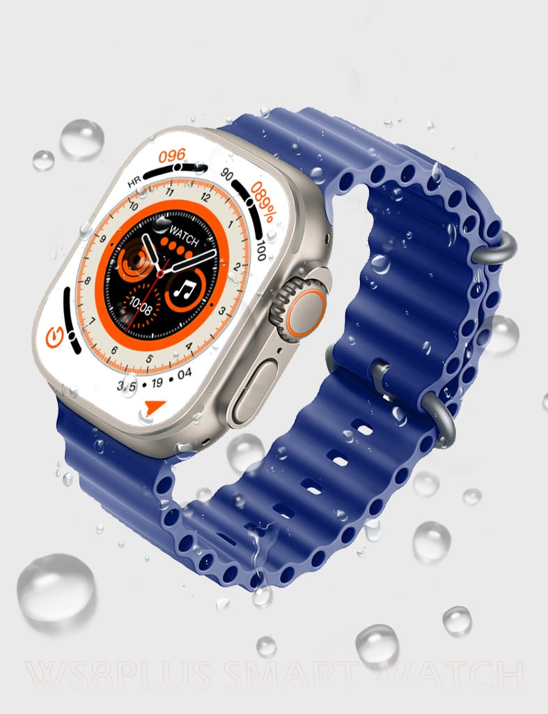 Reloj inteligente Smartwatch TW 18 Ultra Multi-funcional - Correa Negra