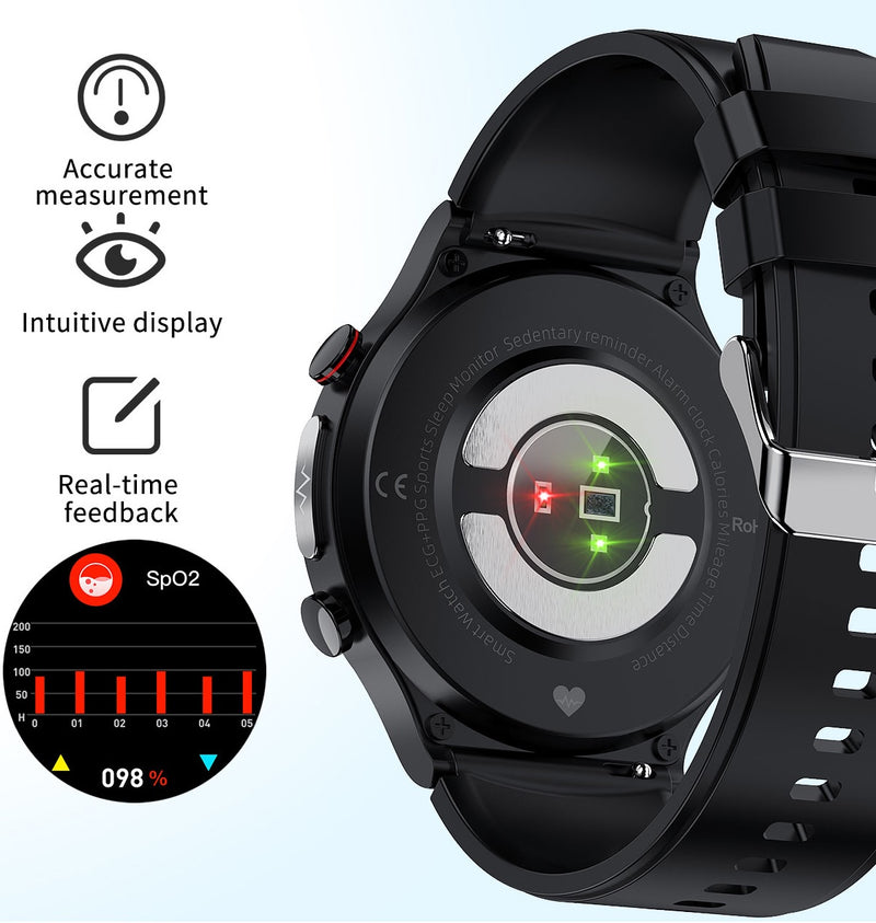 Reloj inteligente Mobulaa Modelo SK18 Smartwatch - Negro