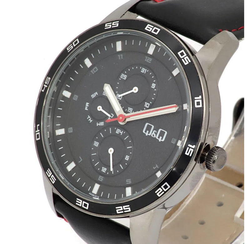 Reloj Q&Q Elegante Modelo AA38J512Y Para Caballero Original