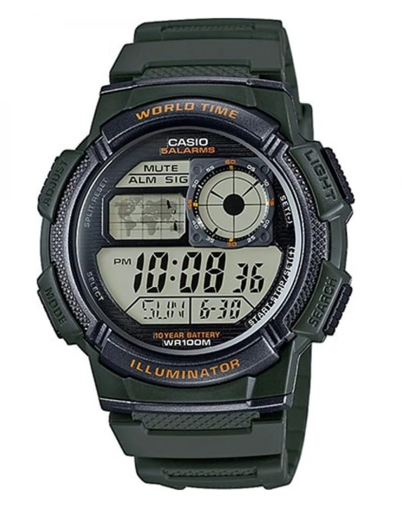 Reloj Casio Referencia AE-1000W-3A Diseño Deportivo