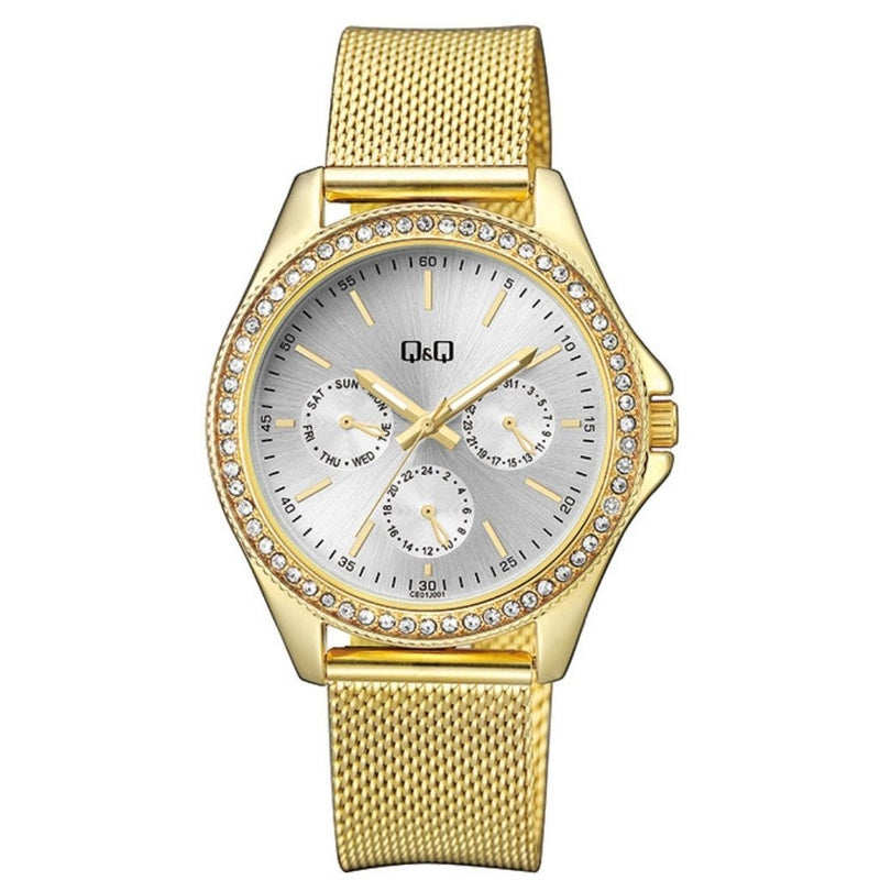 Reloj Elegante Q&Q Modelo CE01J001Y Para Dama Original
