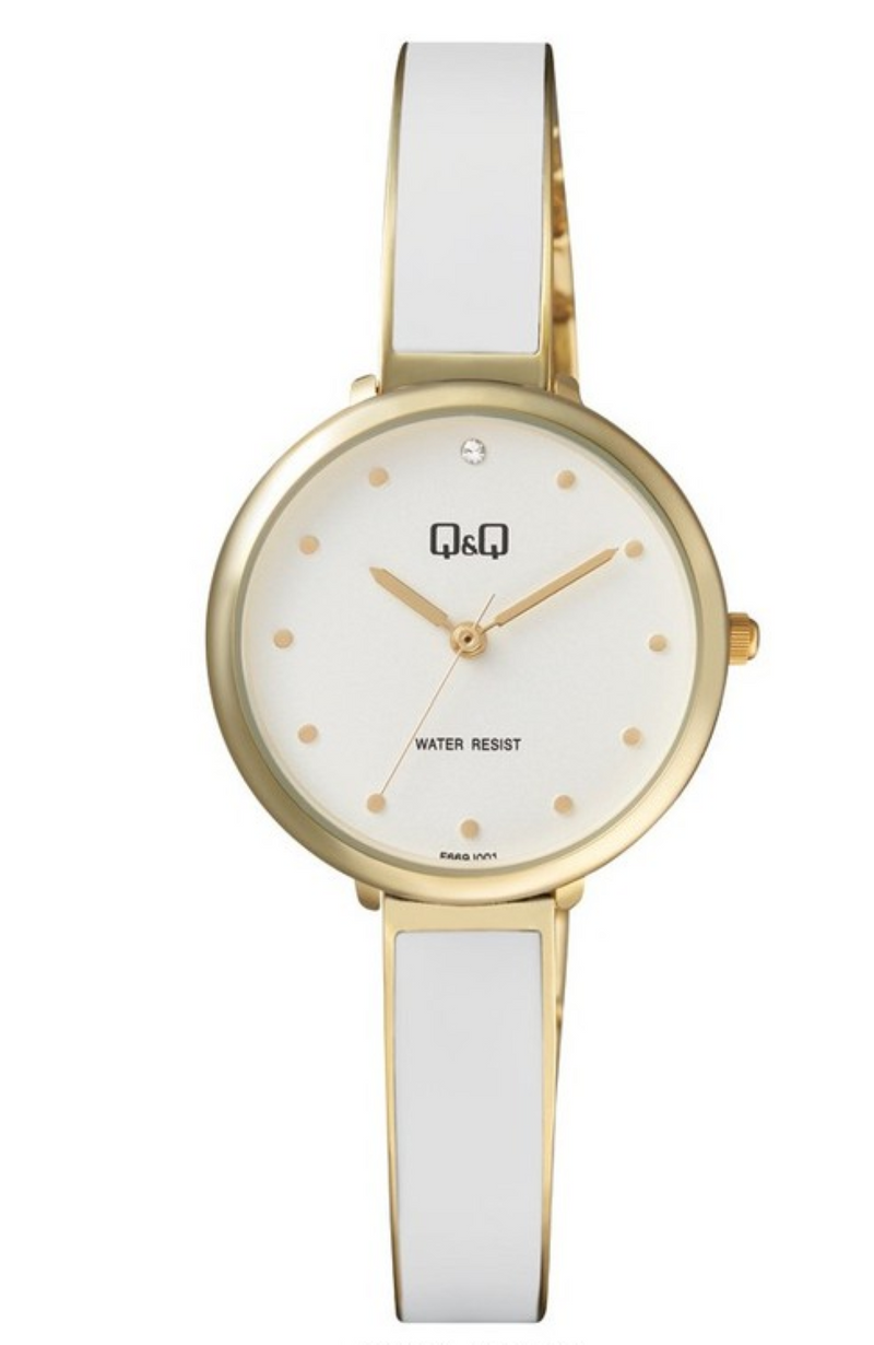 Reloj Elegante Q&Q Referencia F669J001Y Para Dama Original