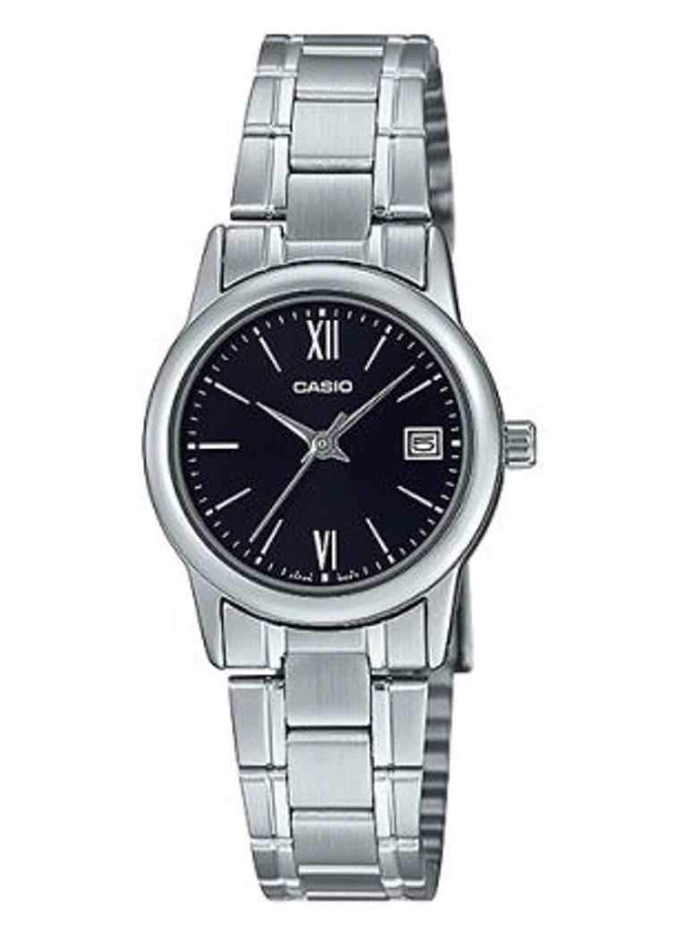 Reloj Casio Referencia LTP-V002D-1B3 Para Dama Original y Elegante