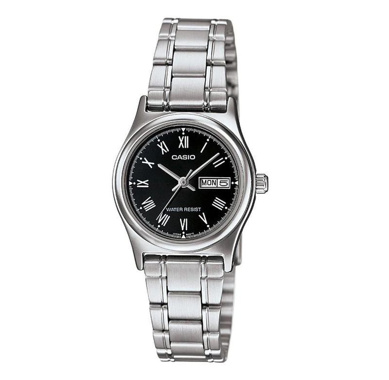 Reloj Casio Referencia LTP-V006D-1B Para Dama Original y Elegante