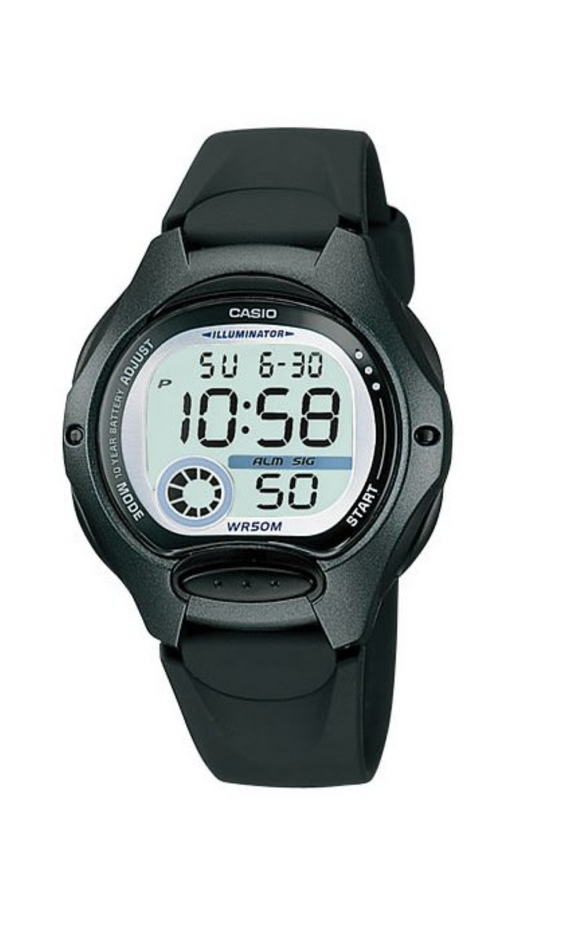 Reloj Casio Referencia LW-200-1B Diseño Deportivo - Negro