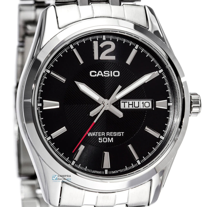 Reloj Casio Para Caballero Referencia MTP-1335D-1A Diseño Elegante