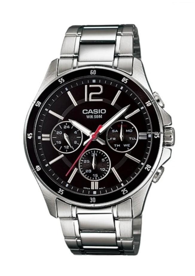 Reloj Casio Modelo MTP-1374D-1A Para Caballero Diseño Elegante