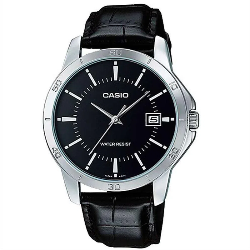 Reloj Casio Para Caballero Referencia MTP-V004L-1A Diseño Elegante