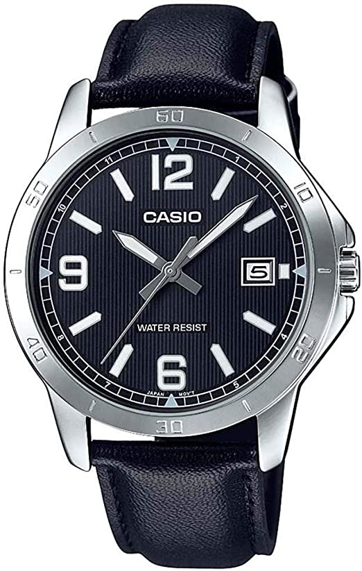 Reloj Casio Para Caballero Referencia MTP-V004L-1B Diseño Elegante