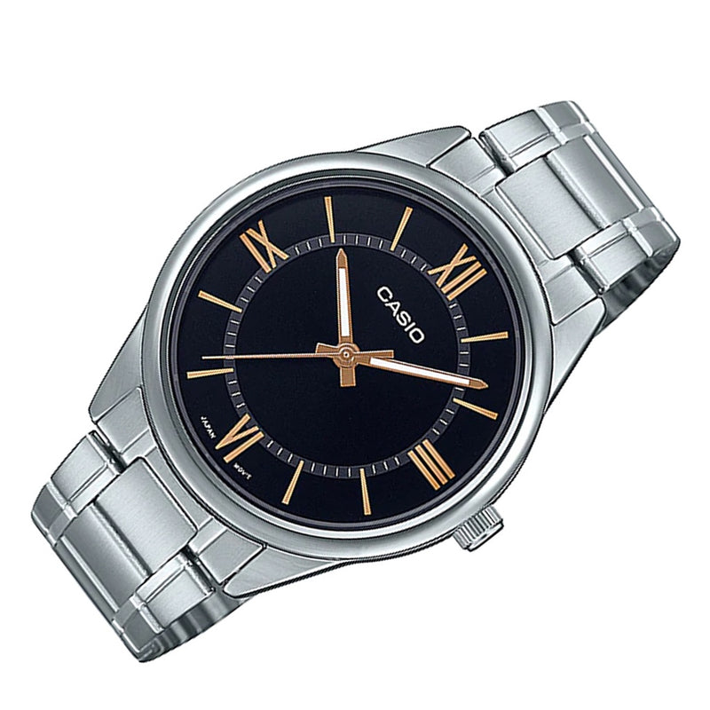Reloj Casio Para Caballero Referencia MTP-V005D-1B5 Diseño Elegante