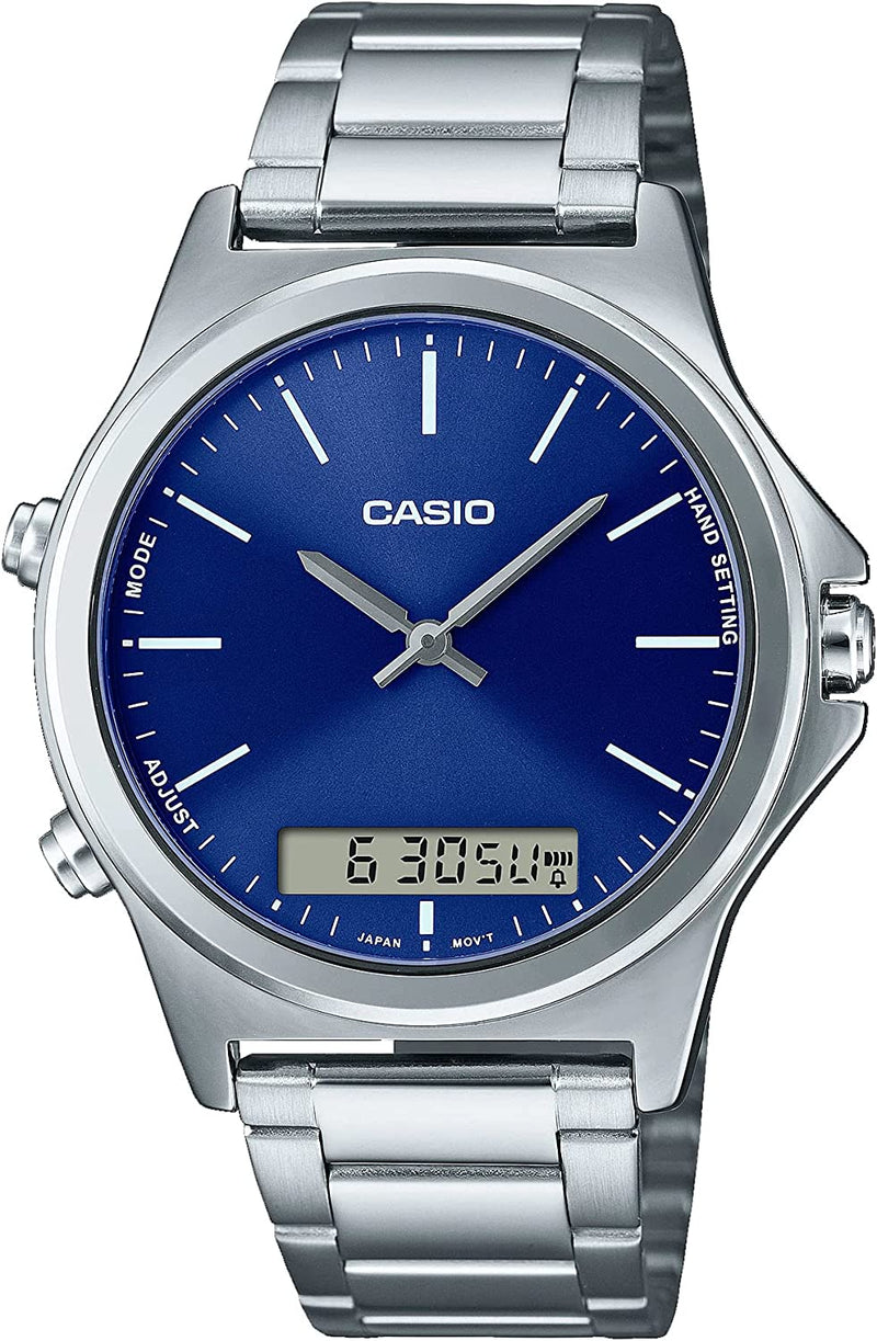 Reloj Casio Modelo MTP-VC01D-2E Para Caballero Diseño Elegante