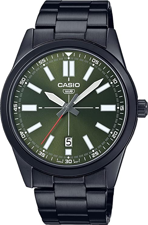 Reloj Casio Modelo MTP-VD02B-3E Para Caballero Diseño Elegante