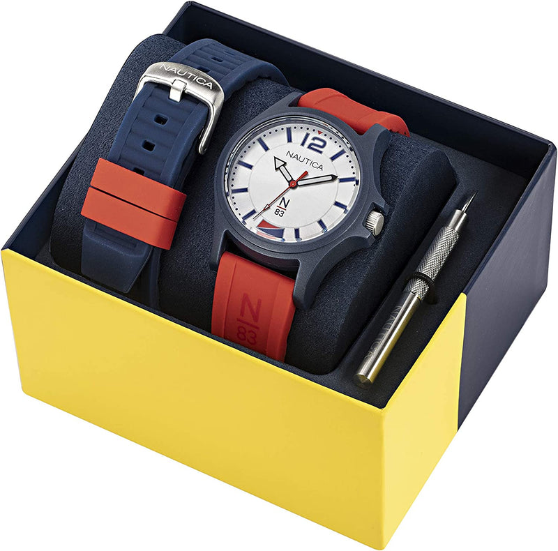 Reloj Náutica para Caballeros Modelo NAPJSF005 Diseño Deportivo