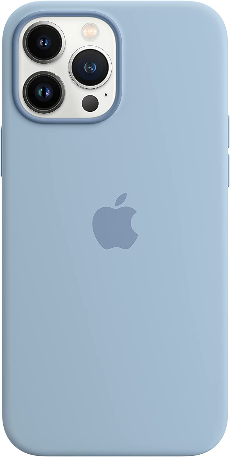 Estuche Para iPhone 13 Pro Max De Silicona Con MagSafe - Azul