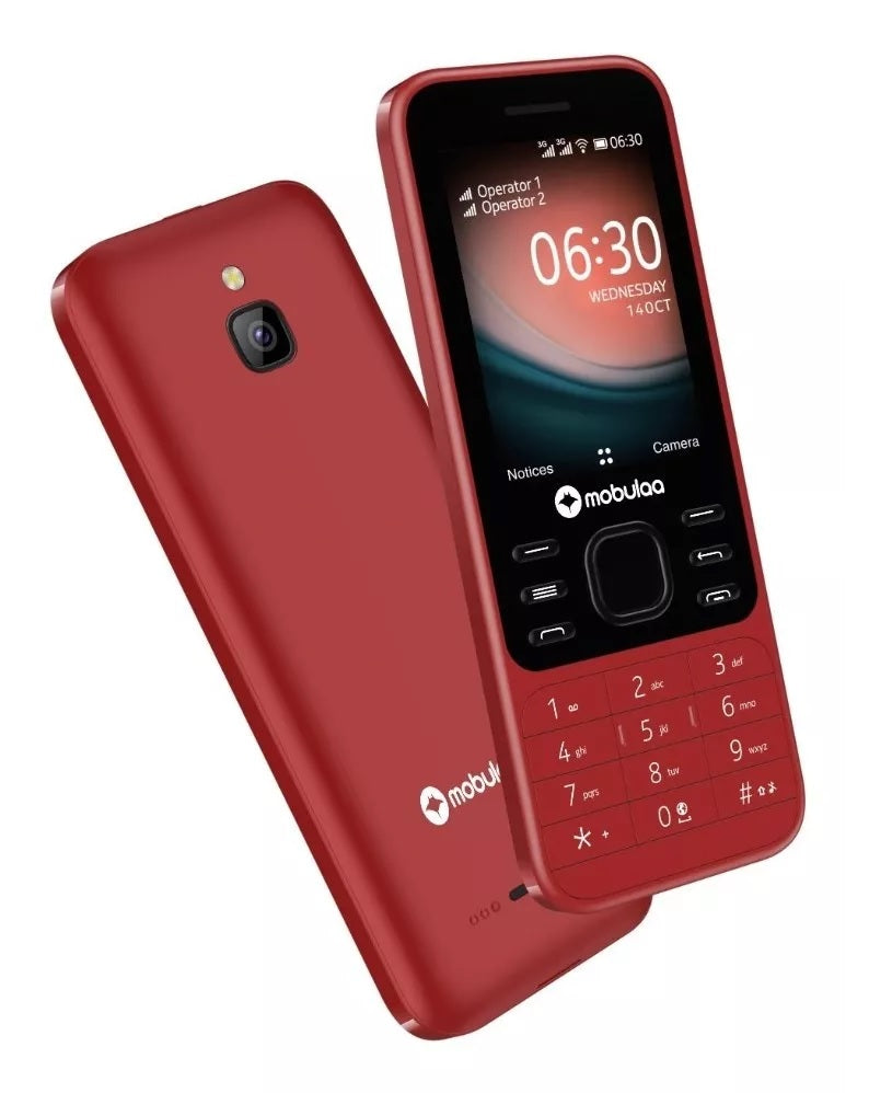 Celular Mobulaa M1704 3G - Rojo