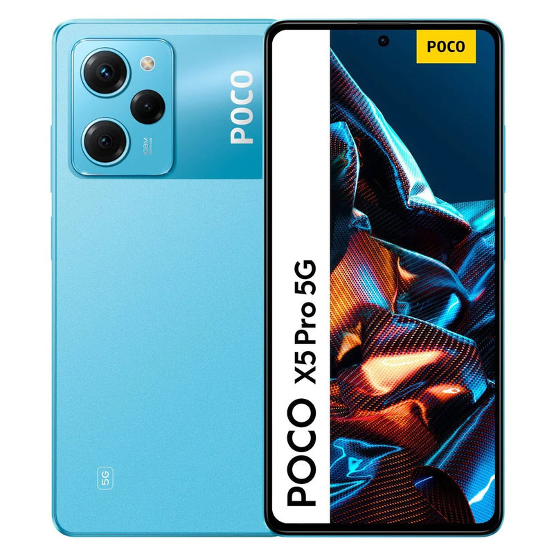 Celular Xiaomi Poco X5 Pro De 256GB/8GB RAM - Azul + Obsequio