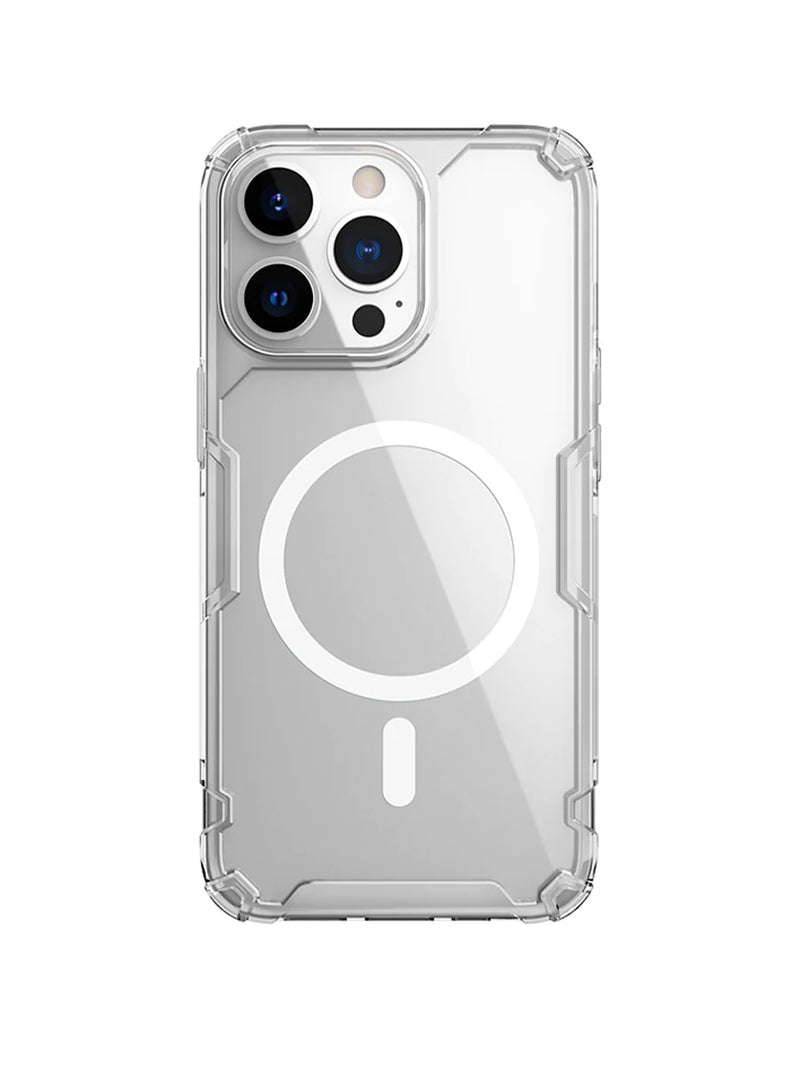 Estuche Protector Nillkin Compatible Con IPhone 13 Pro Max -carga magnetica - Trasparente