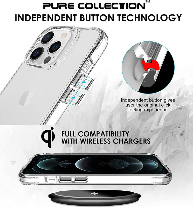 Estuche Protector Space Pro Compatible Con iPhone 13 Pro - Transparente