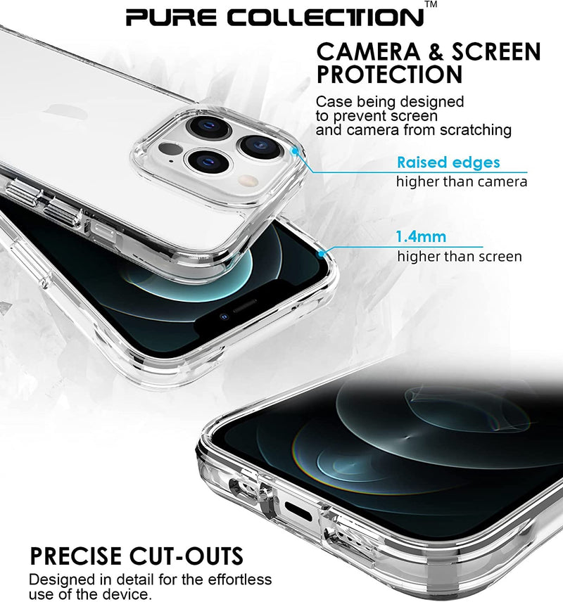 Estuche Protector Space Pro Compatible Con iPhone 13 Pro Max - Transparente