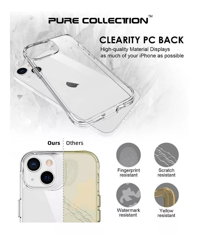 Estuche Protector Space Pro Compatible Con iPhone 13 - Transparente